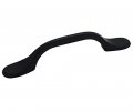 25 Pack Cosmas 9533fb Flat Black Cabinet Hardware Footed Handle Pull 3 Inch 76mm Hole Centers 
