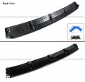 Akasaka Style Painted Two-toned Gloss Black Modern Steel Metallic Front Bumper Lip Splitter Kit Compatible For 2021 2022 Honda