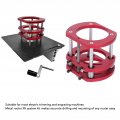 Metal Router Lift System Kit Woodworking Insert Base Plate For Table Saw Aluminum Alloy Full Installation Set Black