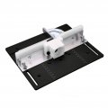 Metal Router Lift System Kit Woodworking Insert Base Plate For Table Saw Aluminum Alloy Full Installation Set Black