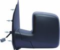 Driver Side Mirror For Ford Econoline Van Power Adjustable Glass Foldaway Textured Black Single Lens 61178f 