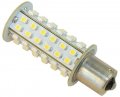 Hqrp Ba15s Bayonet Base 66 Leds Smd 3528 Led Bulb Warm White Replecement For 1141 1156 Jayco Rv Interior Porch Lights 