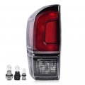 G-plus Trd Pro Tail Light Lamp Assembly W Bulbs Compatible With Toyota Tacoma 2016 2017 2018 2019 2020 2021 2022 2023 All