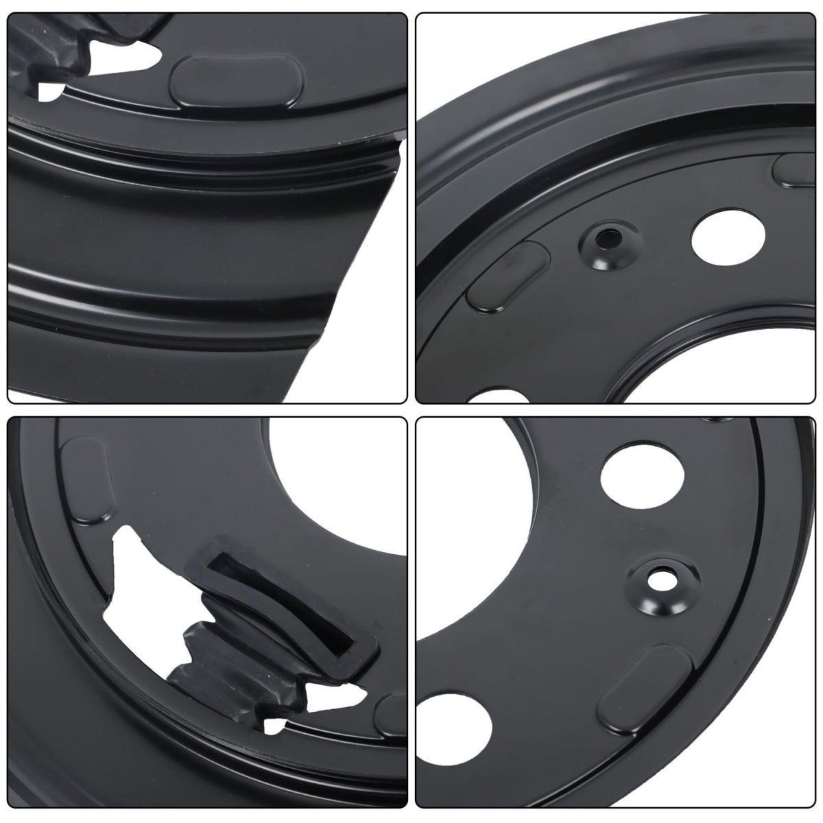 Brake Dust Shield Splash 2pcs Replacement For 924-223 Fits Gm Escalade Silverado Sierra Yukon 2001-2006