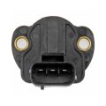 Throttle Position Sensor For Chrysler Aspen 2007 Aluminum Pbt Black 3 Terminal Blade Connector Replacement 4882219ab 5017479aa 