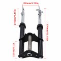 Waltyotur Black Front Fork Shock Suspension Assembly Replacement For Honda Xr50 Crf50