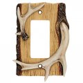 Antler Wood Rocker Plate 