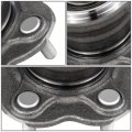 Non Abs Factory Style Rear Wheel Bearing Hub Assembly Compatible With Nissan Altima 2002-2006 Driver Or Passenger Side Bare