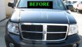 312 Motoring Fits 2005-2010 Dodge Dakota Chrome Grille Grill Kit 2006 2007 2008 2009 05 06 07 08 09 10 Quad Cab Club Slt St