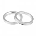 X Autohaux 2pcs Od 78 1mm To Id 64 Aluminium Alloy Car Hub Centric Rings Wheel Bore Center Spacer