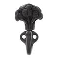 Vicenza Designs H5013 Fiori Broccoli Hook Oil-rubbed Bronze 