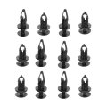 Push Retainer Assortment With Plastic Case Black Screw Head Clips Alx-pau-rb-961-040d-cl360a50 Front Vehicle Specific Fit 