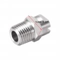 Uxcell Flat Fan Spray Tip 1 4bspt Male Thread 304 Stainless Steel Nozzle 65 Degree 8mm Orifice Diameter 2 Pcs