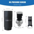 Ps690 Oil Pressure Sensor With Socket Compatible For G-mc 2009 Yukon 4 8l