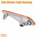 Uxcell Car Markers Accessories Side Marker Light Housing Turn Signal Lamp Cover Assembly No A2118200121 For Mercedes-benz E320