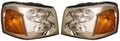 02-09 Gmc Envoy Xl Xuv Headlights Headlamps Head Lights Lamps Pair Set 