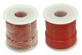 Solid Hook Up Wire 22 Gauge Tinned Copper Red 100 Ft Spool 300 Vrms Single Strand 