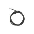 Parking Brake Cable Front For Oldsmobile Intrigue 2000 2001 2002 Steel With Epdm Rubber Jacket And Fixed Wire Stop Black 