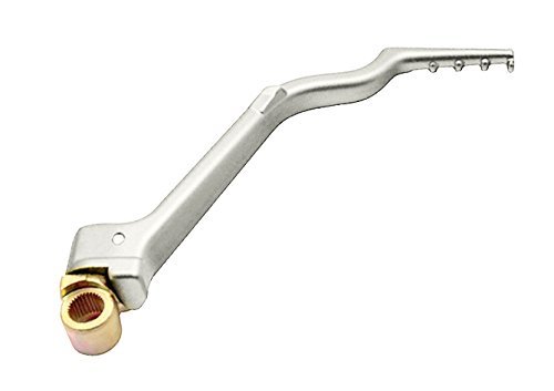 Outlaw Racing Or4479s Billet Aluminum Kick Starter Lever Pedal For Yamaha Yz250 2007-2017 5nx-15620-20 Silver