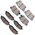 Automotive Replacement Brake Pads Front Rear Fit For Honda Civic 2012