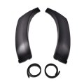 Front Bumper End Caps Cover Pair For 2005-2011 Toyota Tacoma Base And Pre Runner Primed Black Abs Plastic 2 Piece Set 