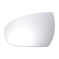 Car Rearview Left Driver Side Mirror Glass Replacement W Backing Plate Non-heated White For Hyundai Tucson 2016-2021 