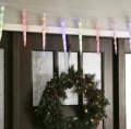 Ge 89453lo Color Choice 20-count Multi-function Changing Mini Led Plug-in Christmas Icicle Lights