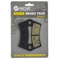 Niche Brake Pad Set For Polaris Rzr S 800 900 570 1000 Ranger Xp General Outlaw 525 450 Complete Organic 2 Pack
