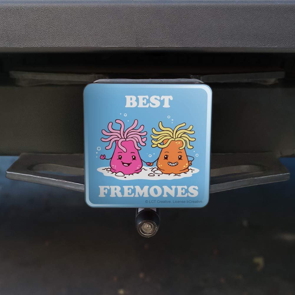 Graphics More Best Fremones Frenemies Friend Enemy Funny Humor Tow Trailer Hitch Cover Plug Insert
