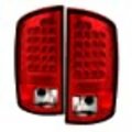5002570 Led Tail Lights Red Clear Rear Light Assemblies For Car Waterproof Polycarbonate Lens 2 Pac Led Tail Lights Red Clear 