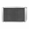 Auto Dynasty Compatible With Ford Mustang 3rd Gen Manual Transmission 3-row Racing Radiator 2 X 10 Inches Black Fan