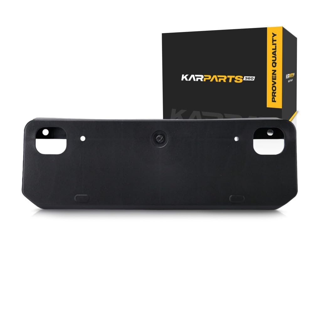 Front License Plate Bracket For Toyota 4runner 2014 2023 Textured Black Plastic Fits 5211435040 And To1068130 Without Chrome