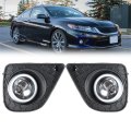 2pcs Driving Fog Lamps Assembly Replacement For 2013 2014 2015 2-door Accord Front Bumper Lights Clear Len Ho2592136 Ho2593136 