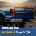Auto Dynasty Rear Red L-led Drl Tail Lights Reverse Brake Lamps Compatible With Ford F-150 2009-2014 Driver And Passenger Side