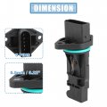 Uxcell Car Mass Air Flow Sensor Meter Replacement No 1130940048 For Mercedes-benz E500 0l 2003-2006 E55 Amg 5 5l 1999-2006