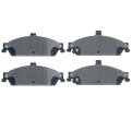Front Brake Pad Set For Pontiac Grand Am 1999 To 2005 Ceramic Friction Material Original Part Design Replacement 19114149 