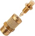 Vixen Air 1 4 Npt Dump Slowdown Silencer Flow Control Valve For Suspension Vxa4014 