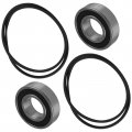 Caltric Rear Brake Panel O-rings And Bearing Compatible With Honda Foreman Rubicon 500 Trx500fga 4x4 2004-2008