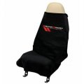 Corvette Grand Sport Seat Protector Cover Seat Towels 2010-2013 C6 Individual Black 