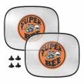 Ipick Image For Dodge Super-bee Logo Car Side Window Mesh Sun Shades Baby Children Uv Protection 2 Pack