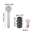 X Autohaux 1 Set Car Rear Brake Caliper Slider Pin Metal For Vw Transporter 1990-2003