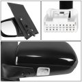 To1320288 Side Door Power Mirror With Heated Memory For Toyota Sienna 2011-2012 Driver Left Paint To Match Black