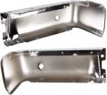 Rear Bumper End Cap Pair For 2009 2014 Ford F150 And 2010 Lincoln Mark Lt Chrome Alloy Steel Replacement Bl2611