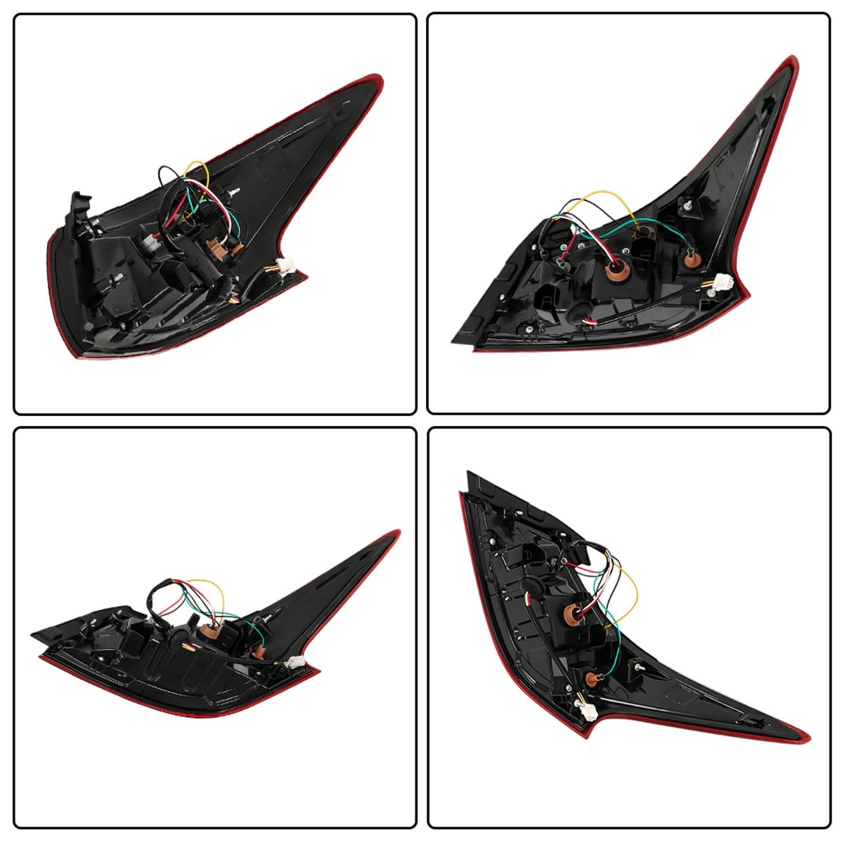 Left Side Tail Light Assembly Replacement For Nissan Altima Sr 2016 2017 2018 Driver Rear Outer Halogen Lamp 26555-9hs1a Red