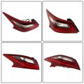 Left Side Tail Light Assembly Replacement For Nissan Altima Sr 2016 2017 2018 Driver Rear Outer Halogen Lamp 26555-9hs1a Red