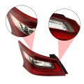 Left Side Tail Light Assembly Replacement For Nissan Altima Sr 2016 2017 2018 Driver Rear Outer Halogen Lamp 26555-9hs1a Red