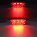 Wflnhb Red Brake Lamp Tail Light Replacement For Honda Trx250 300 400ex Trx400x 500 700 2006-2014
