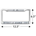University Of Wisconsin Stout Full Size Standard License Plate Metal Frame