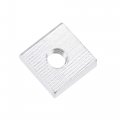 Uxcell Square Nuts M5x11mmx4mm Zinc-plated Metric Coarse Thread Assortment Kit 25 Pcs