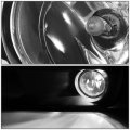 Pair Clear Lens Front Bumper Driving Fog Light Lamps W Bezels Wiring Switch Compatible With Subaru Wrx 18-19